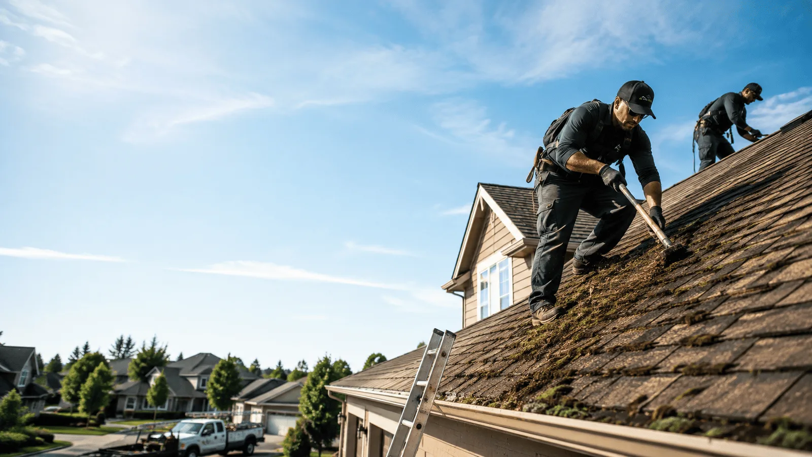 Roof Moss Removal in Forest, OH near me